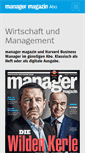 Mobile Screenshot of abo.manager-magazin.de